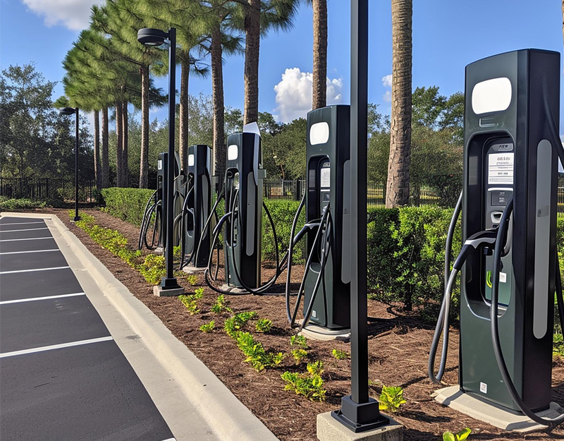 EV Charging Station and Breaker Capacity - current power