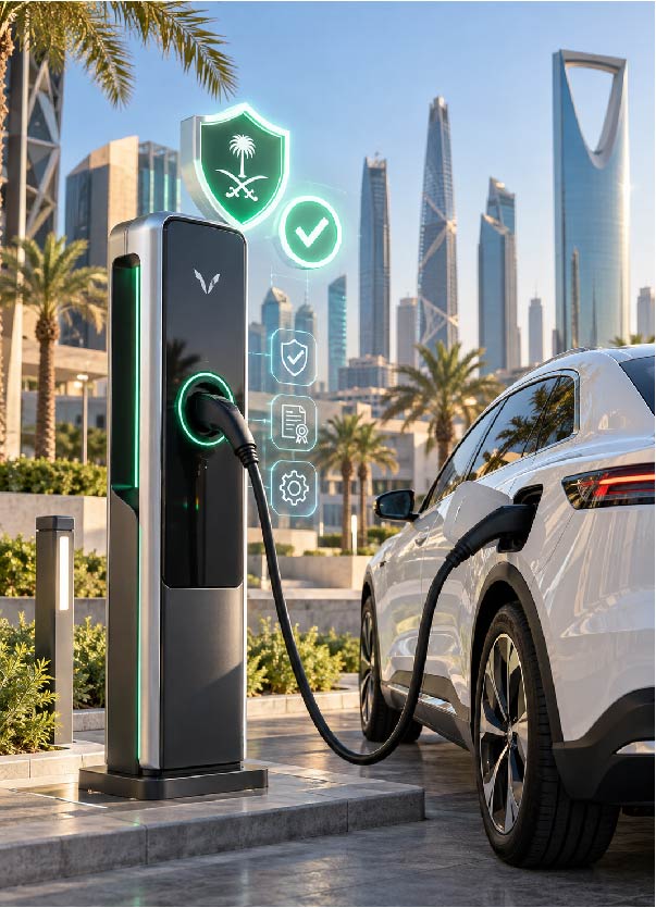 Volt Charging Station and SASO Standards | Current Power